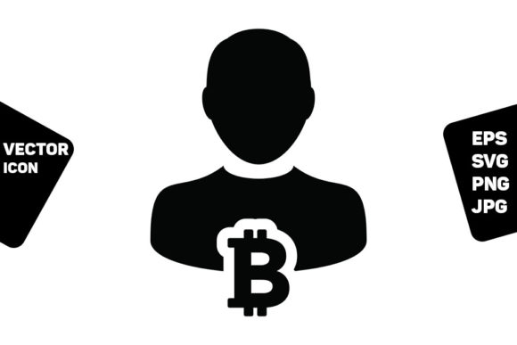 Bitcoin Blockchain Icon Vector: A Modern Design Asset for Content Creators