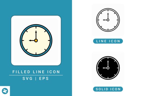 Clock Icons Set: A Brand Designer’s Perspective on Timeless Graphics for Local Businesses