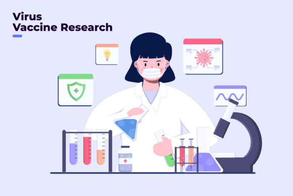 Covid-19 Vaccine Development Graphics for Professional Content