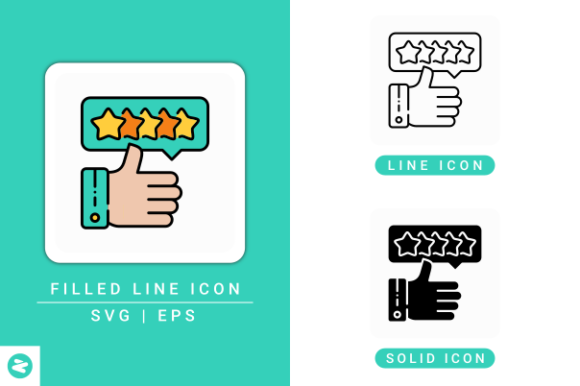 Customer Experience Icons Set: A Must-Have Graphic Design Asset for Modern Content