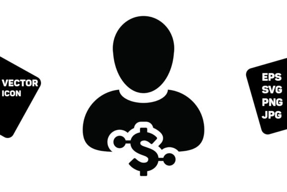 Funding Icon Vector: A Modern Graphic Design Asset for Small Business Branding