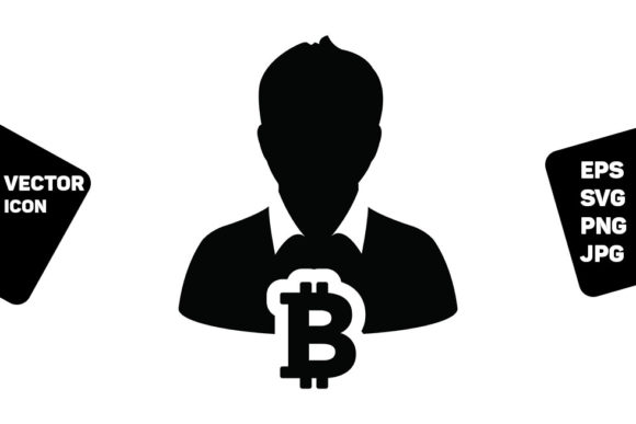 Income Icon Vector Bitcoin Blockchain: A Modern Design Asset for Local Business Branding