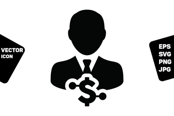 Profile Icon Vector for Graphics and Icons in Handmade Projects