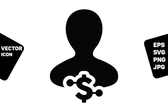 Revenue Icon Vector for Local Business Branding and Design