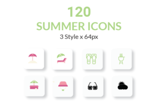 Summer Icons: A Graphic Design Asset That Elevates Your Content
