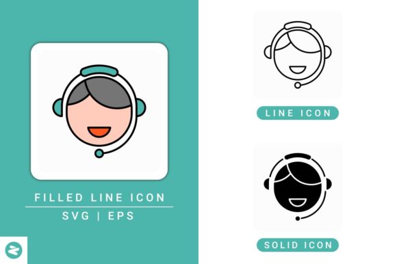 Support Icons Set: A Practical Graphic Design Asset for Local Business Branding
