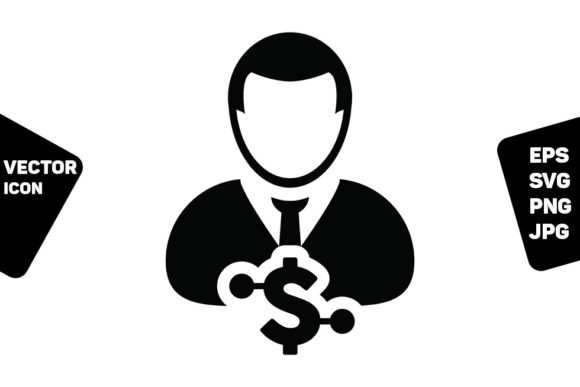 User Icon Vector Digital Dollar Currency: A Versatile Graphic Design Asset for Content Creators