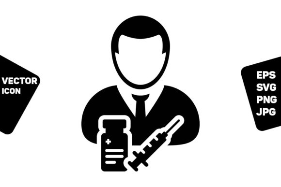 Vaccination Icon Vector Vaccine User: A Designer’s Perspective